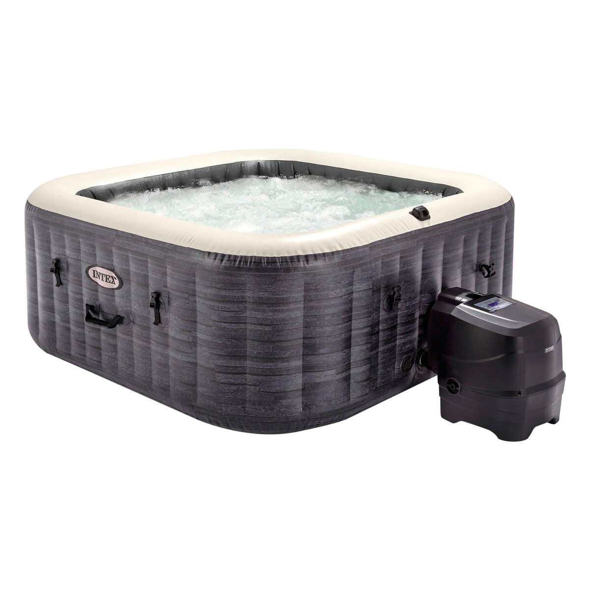 INTEX Greystone Deluxe Spa inflável para 4 pessoas