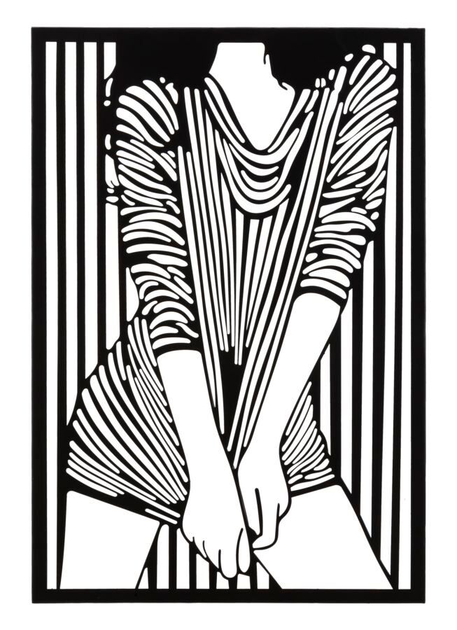 Decoração em Metal Corpos 2