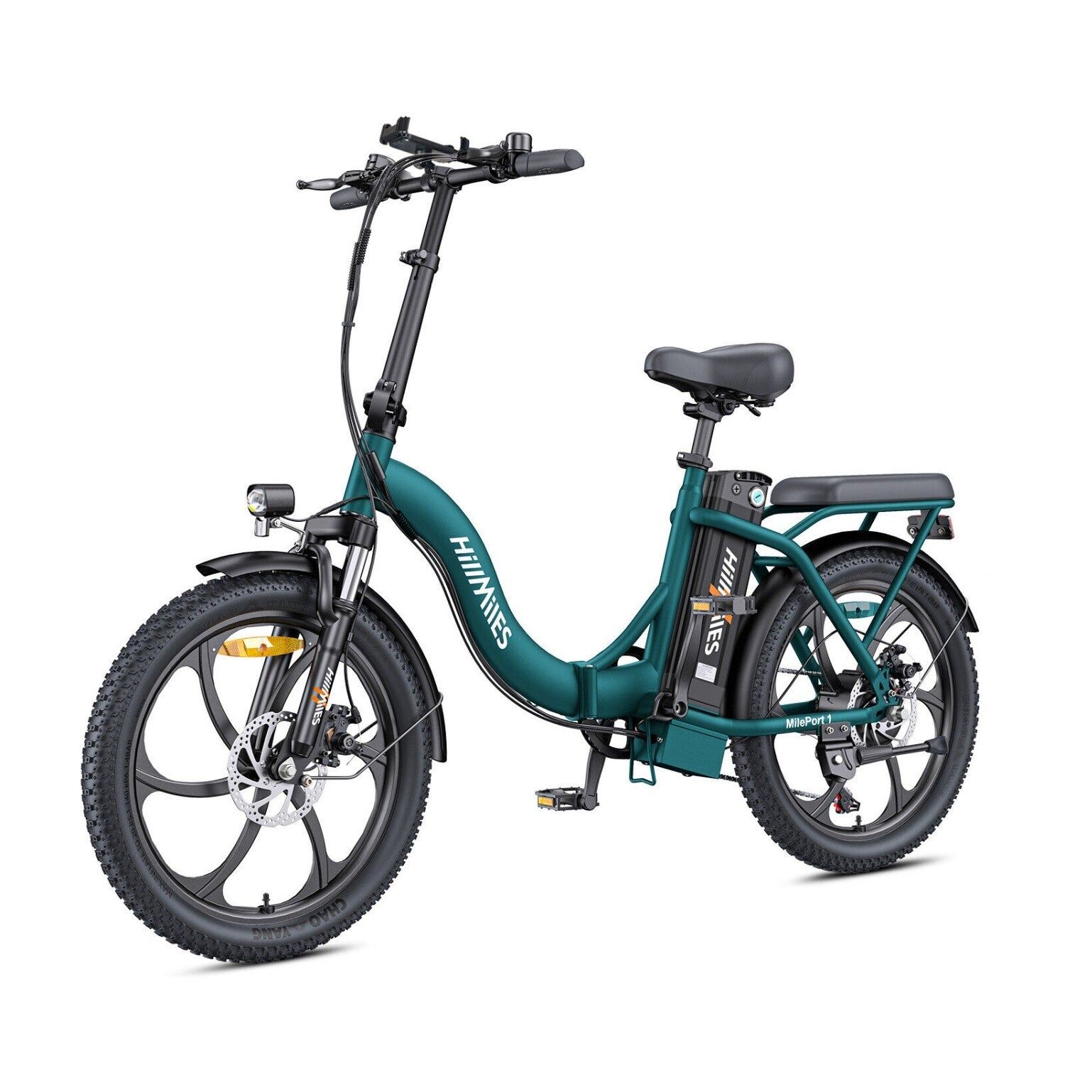 Bicicleta Elétrica HillMiles MilePort 1 – Motor 250W Bateria 36V13Ah