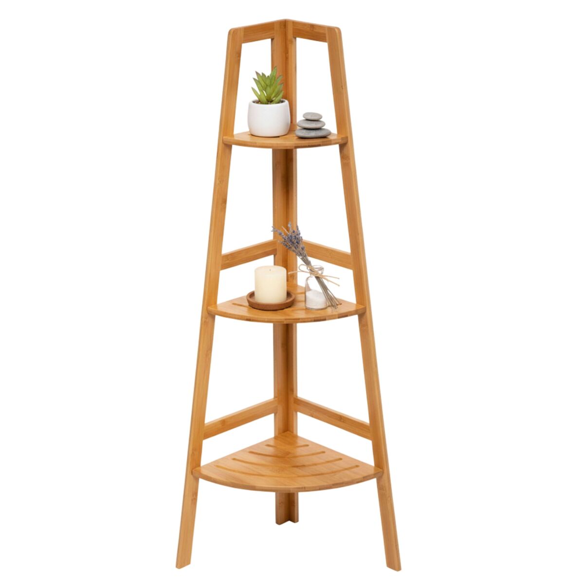 Étagère de canto bam com 3 étagères 32x103 cm