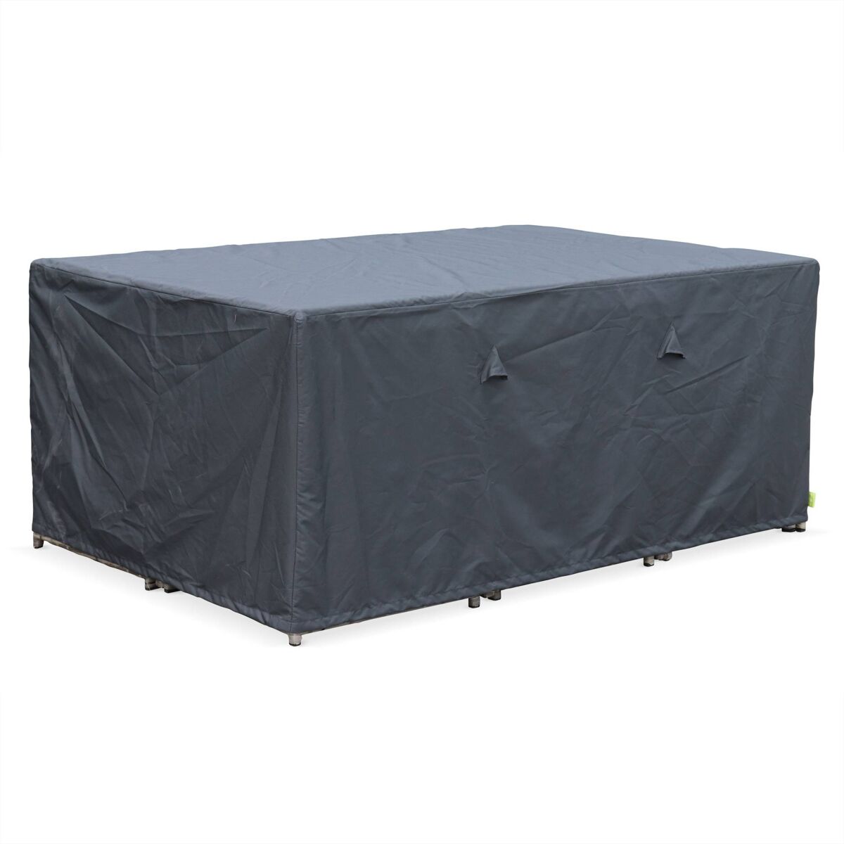 Cobertura protetora para mobiliário de jardim cubo, vabo e vasto 10, cubo 10 / vasto 10 / vabo 10, cinza escuro, 172x112x70 cm