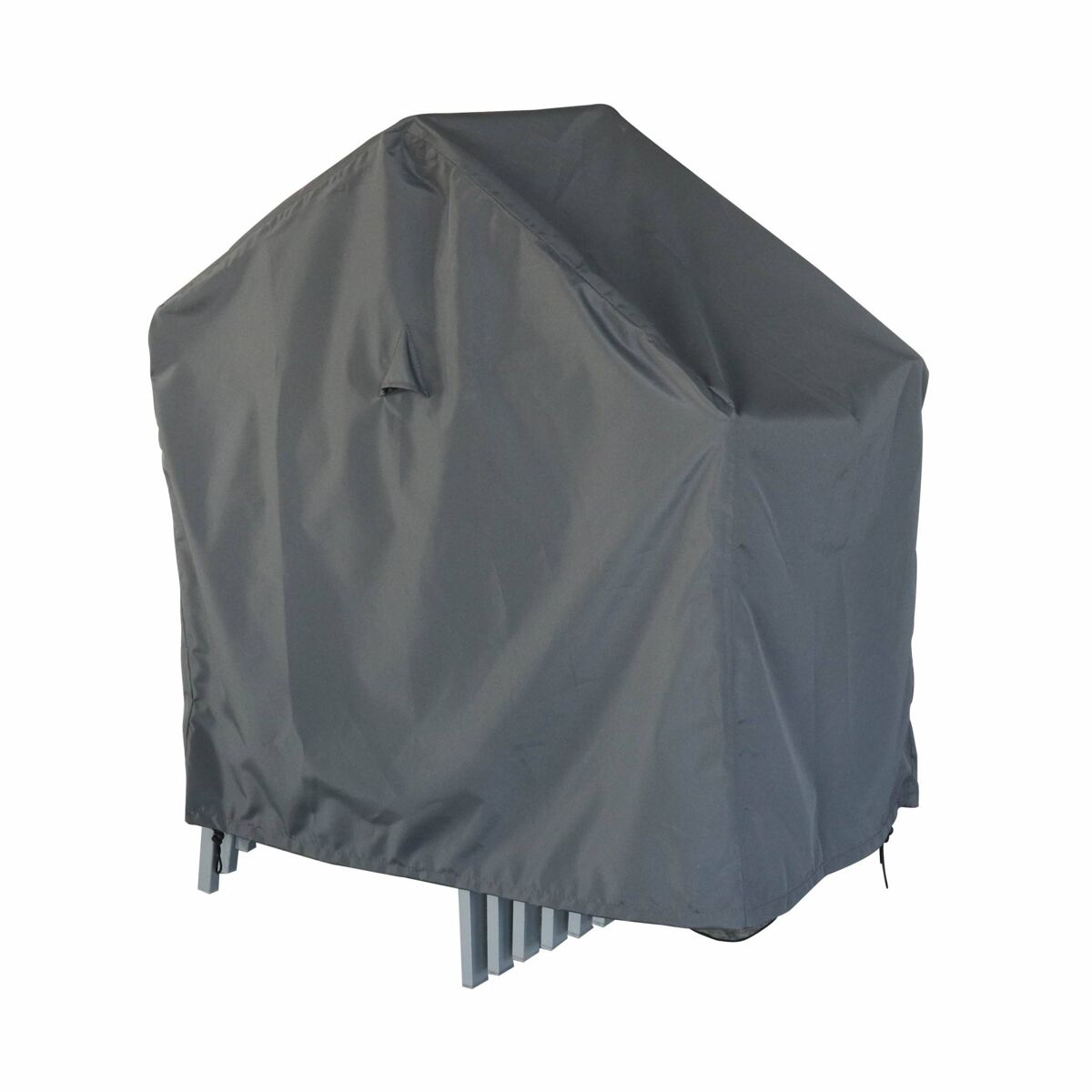 Cobertura protetora para 8 cadeiras de jardim, 90x96cm, cobertura para conjunto de 8 cadeiras, gris escuro, 59x96x90 cm