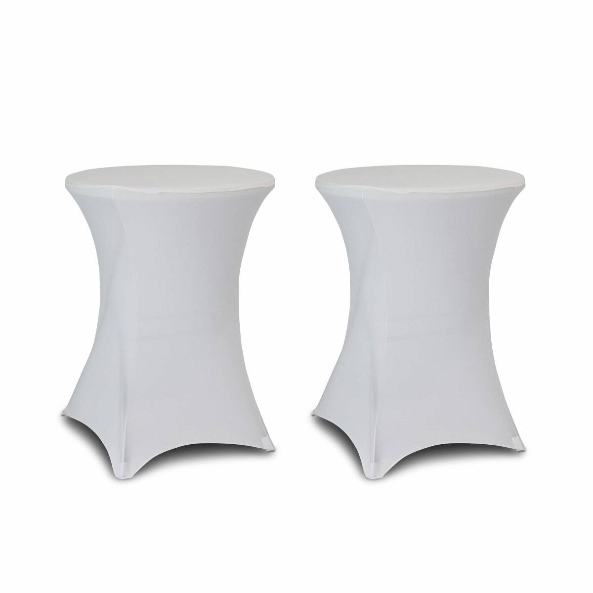 Cobertura protetora de pé, set de 2, gala x2, branco, 80x80x110 cm