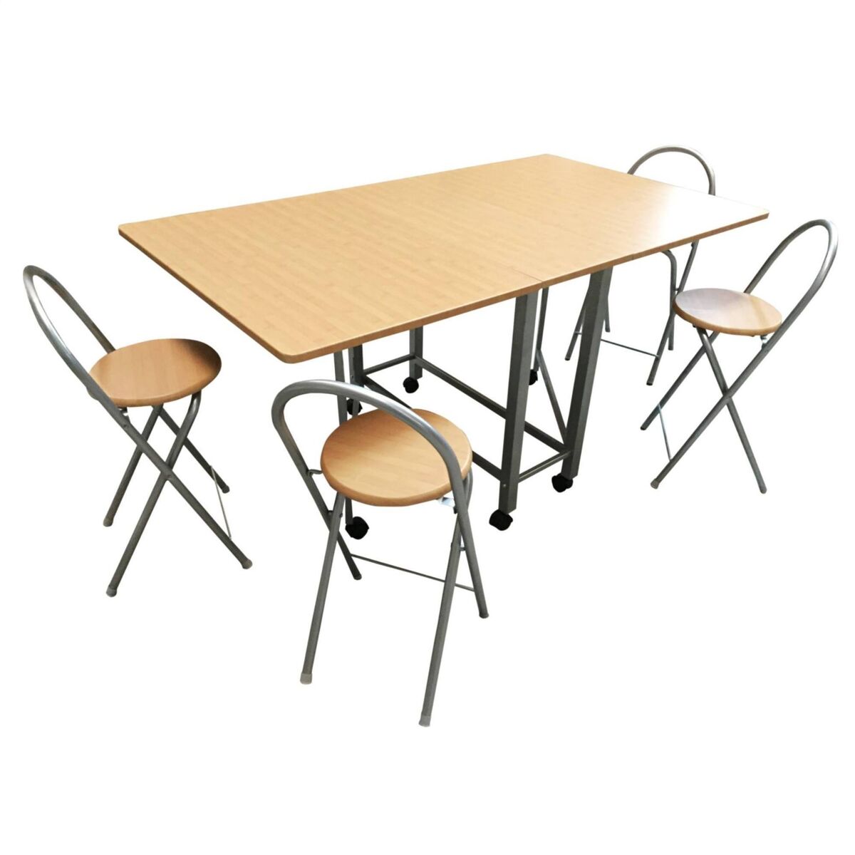 WELL HOME - Conjunto de mesa de  4 bancos