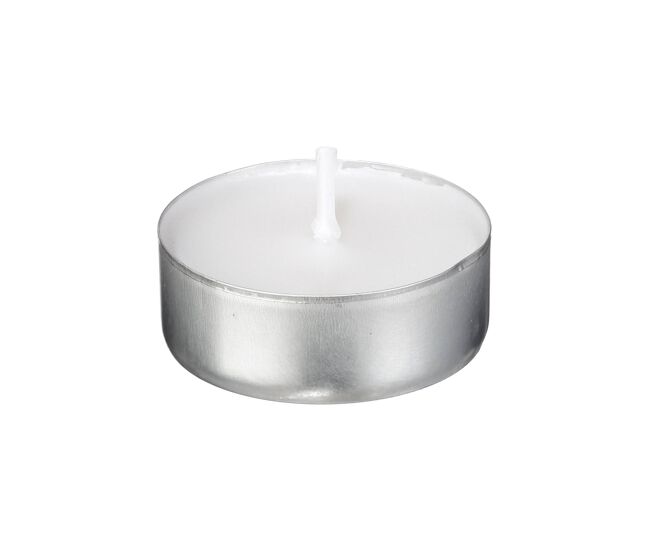 Bem casa - lote de 50 velas brancas ø3,8cm