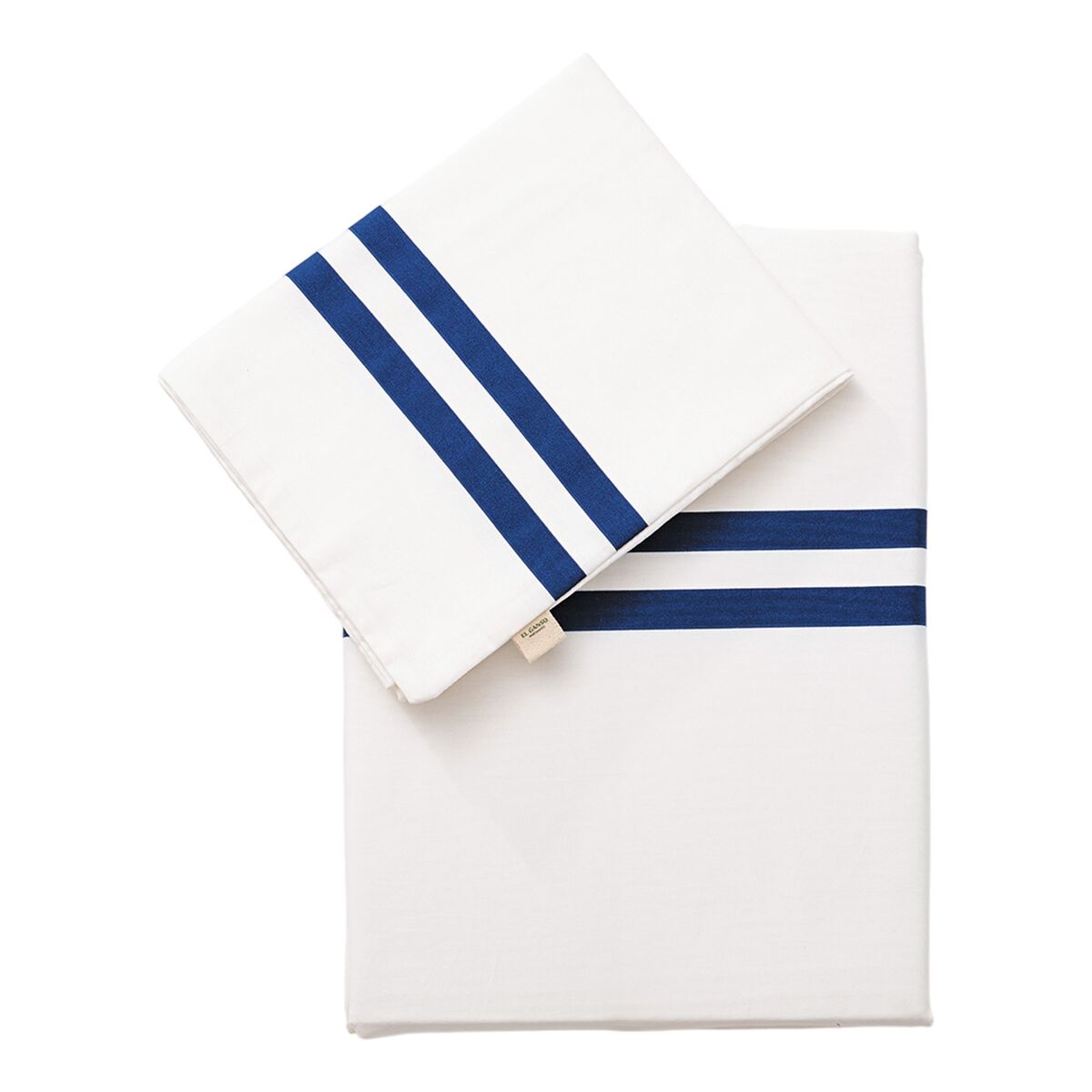 Conjunto de 3 peças cru (capa de edredão única 155x200+30cm + lençol de baixo 90x200+30cm + capa de almofada 45x115cm) 100% algodão 180tc el ganso