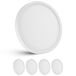 Plafón LED Pack 4 Lâmpada de Techo Redondo 4000K Plafón LED Pack 4 Lâmpada de Techo Redondo 4000K Natural/ Branco