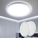 Pack de 2 Plafón LED Redondo 6500K Pack de 2 Plafón LED Redondo 6500K Branco Brillo