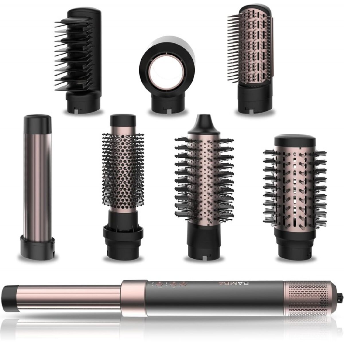 Escova de ar bamba ceramiccare airglam black cecotec