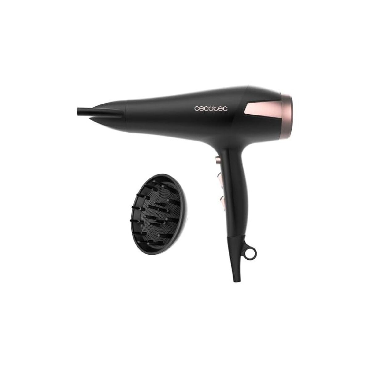 Cecotec secador de cabelo dc com 2400 w, tecnologia de iões e elevado caudal de ar.