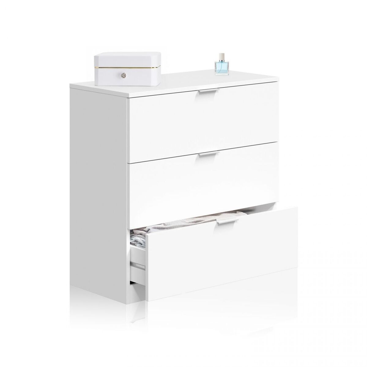 Cómoda andra branco 77 x 80 x 38 cm