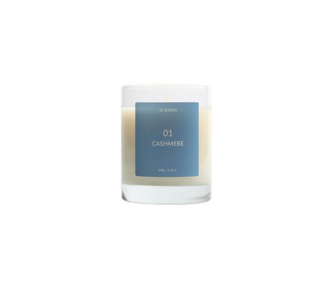 Vela perfumada 200gr aroma cashmere scalpers