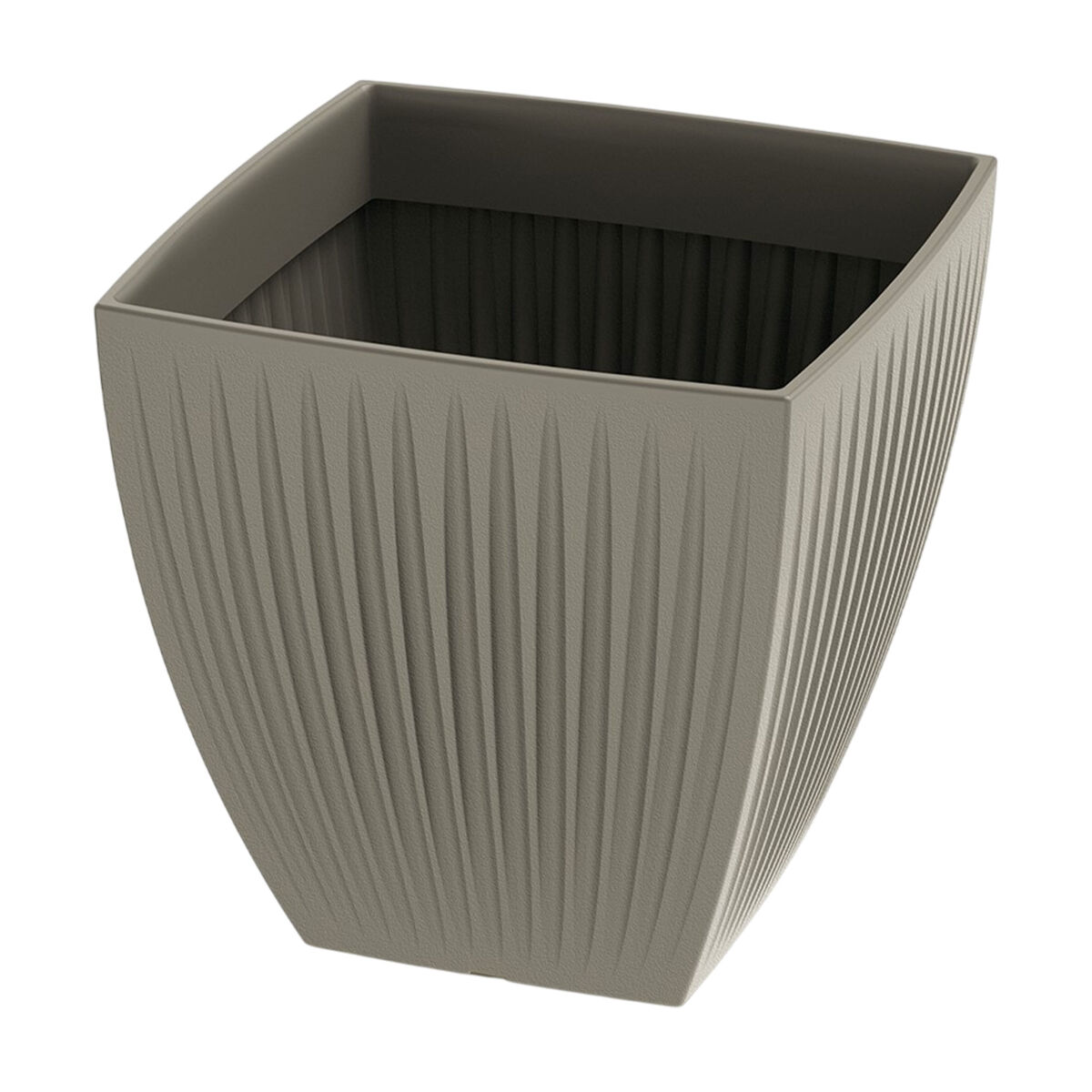 Pote latia quadrado midl ø48x48 mocca