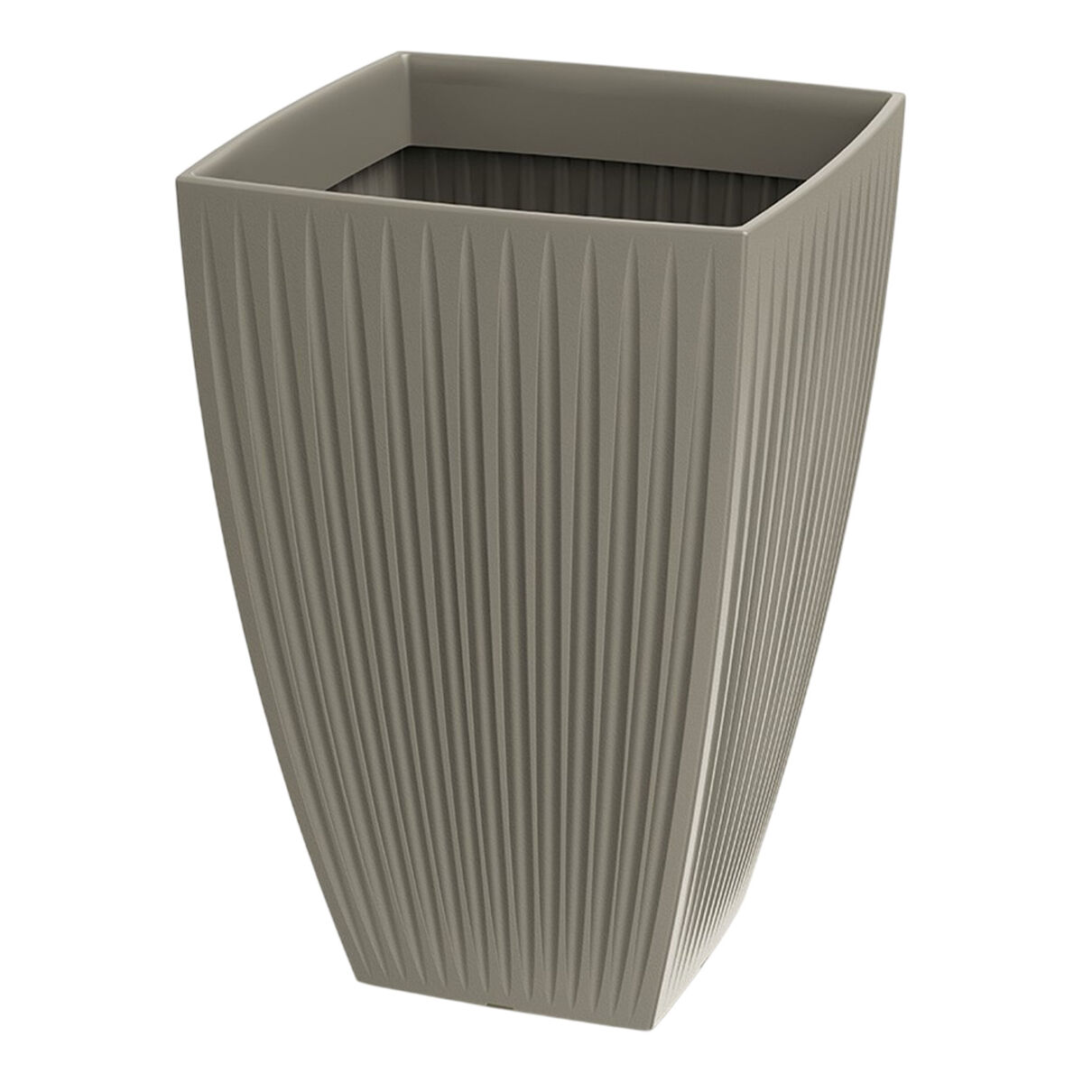 Latia pote quadrado alto ø40x40 mocca