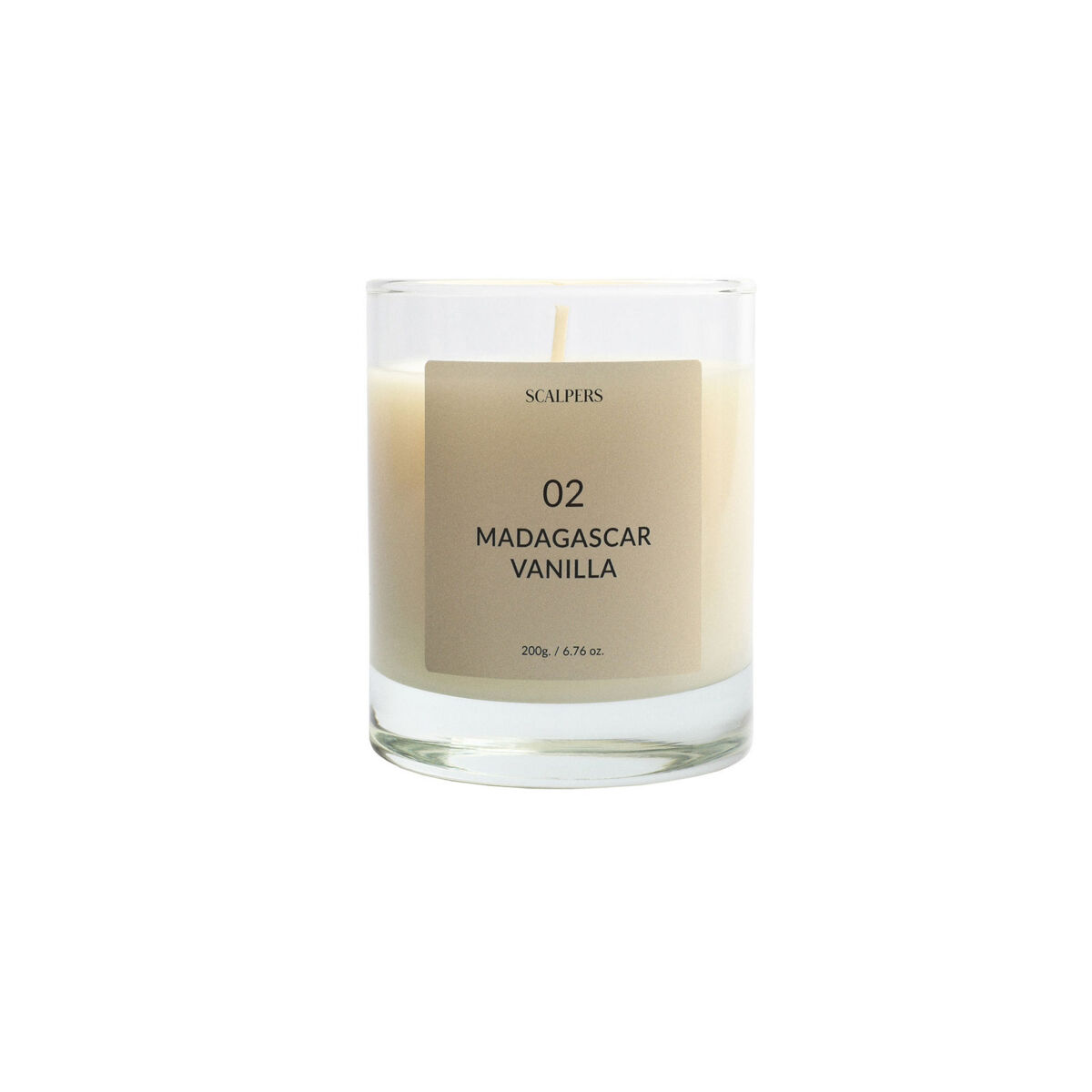 Vela perfumada 200gr madagascar baunilha scalpers