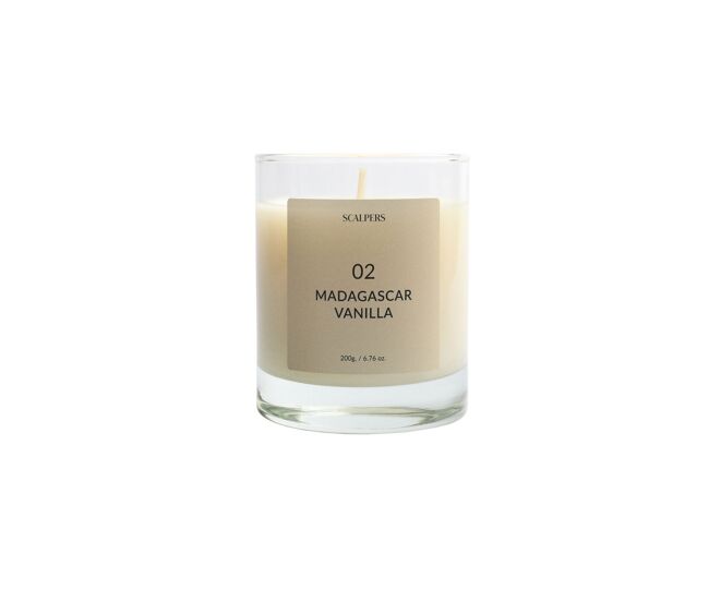 Vela perfumada 200gr madagascar baunilha scalpers