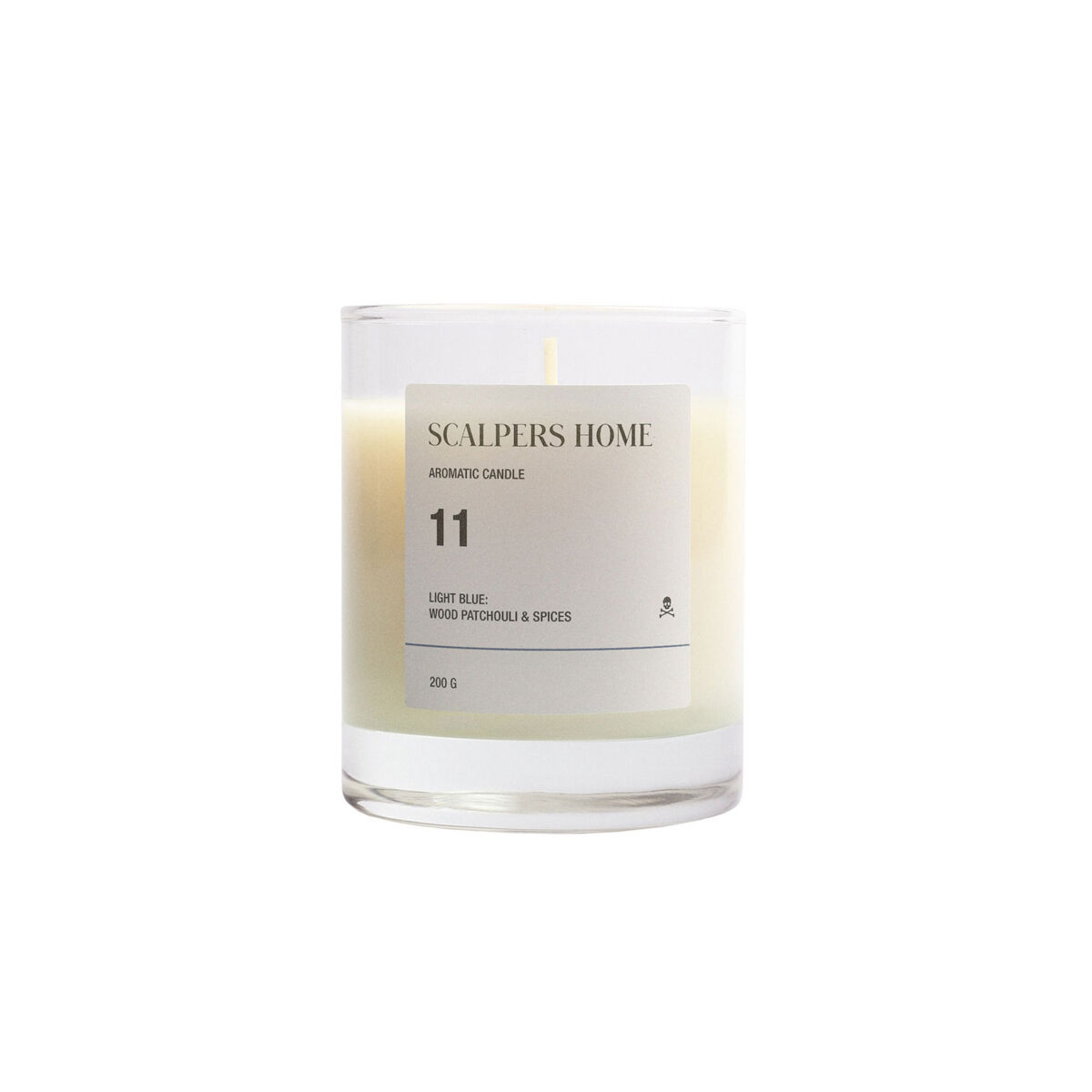 Vela aromática 200gr aroma white lotus scalpers