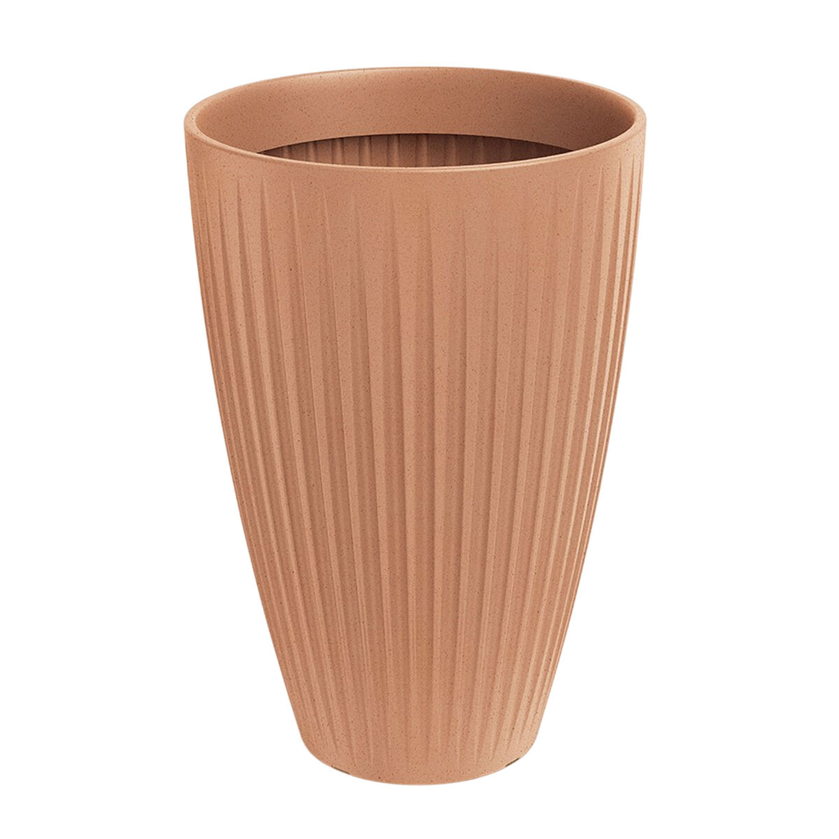 Latia vaso redondo high ø60x58 terracota