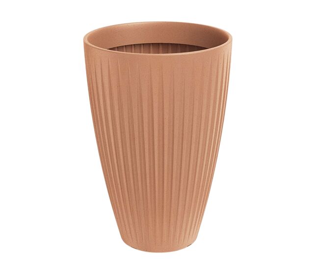 Latia vaso redondo high ø60x58 terracota