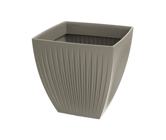 Pote latia quadrado midl ø30x30 mocca