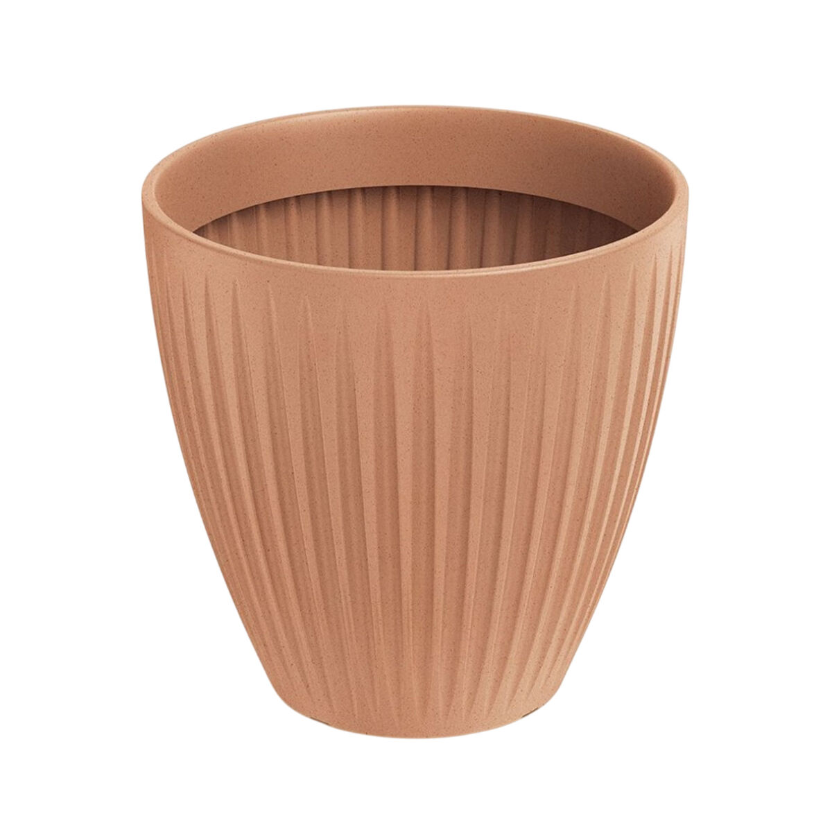 Latia vaso redondo midl ø40x40 terracota