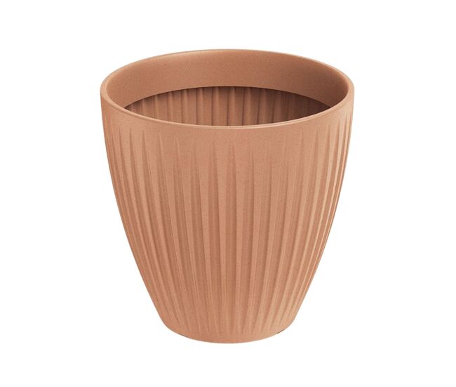 Latia vaso redondo midl ø40x40 terracota