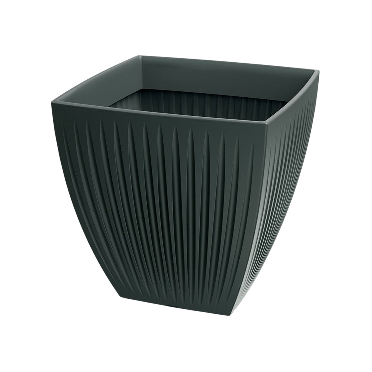 Floreira latia square midl ø30x30 antracite