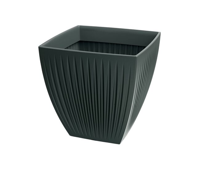 Floreira latia square midl ø30x30 antracite