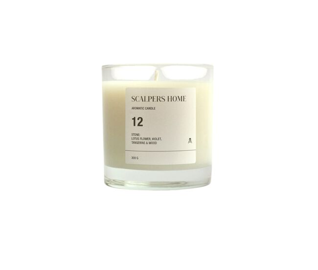 Vela aromática 300gr pedra aroma scalpers