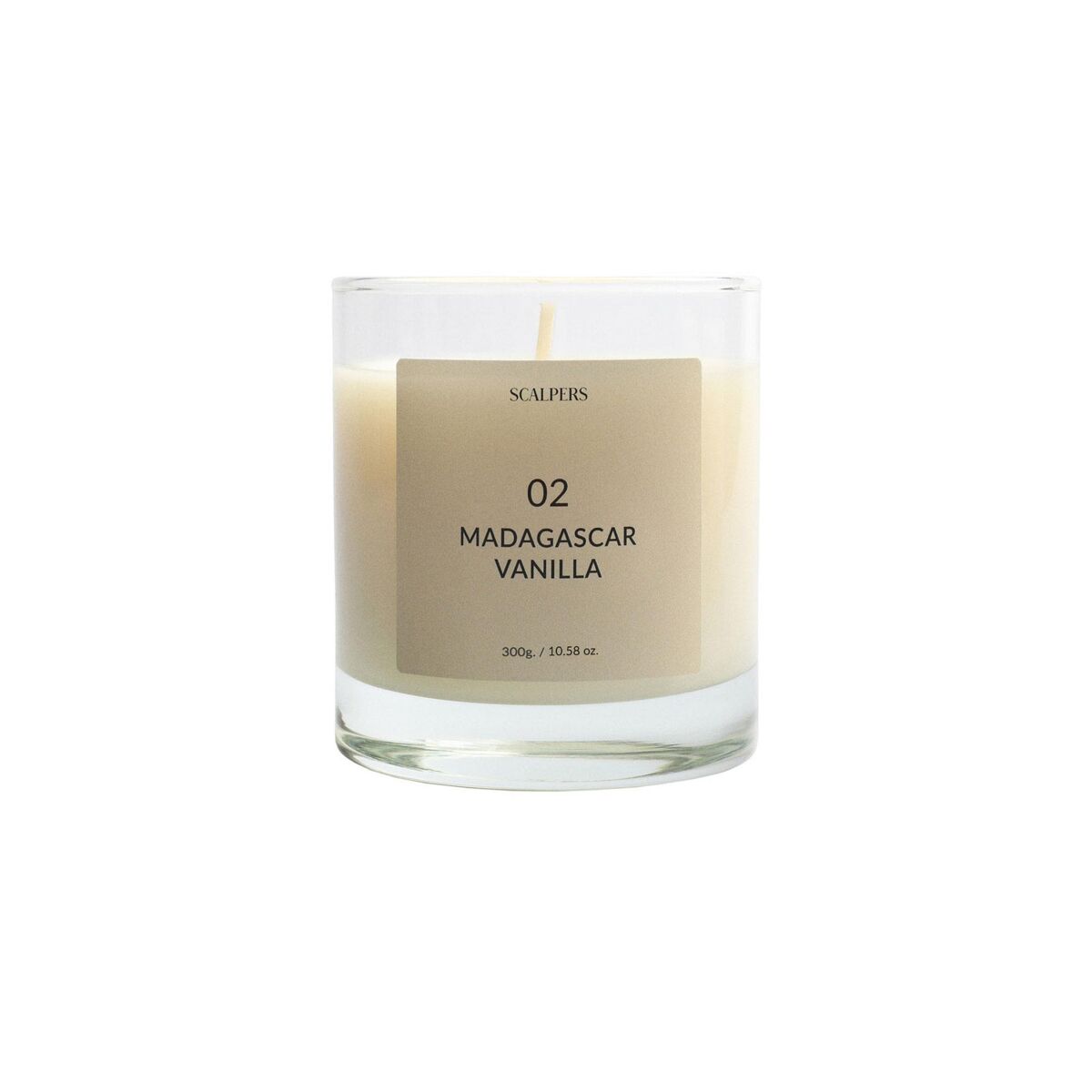 Vela perfumada 300gr madagascar baunilha scalpers