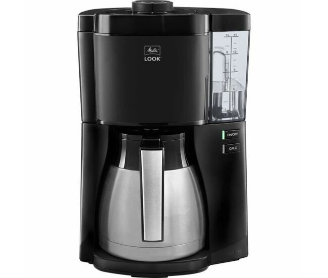 Cafetière - Melitta - Look V Therm 1025-12 - 1080 W - 1,25 L - Noir