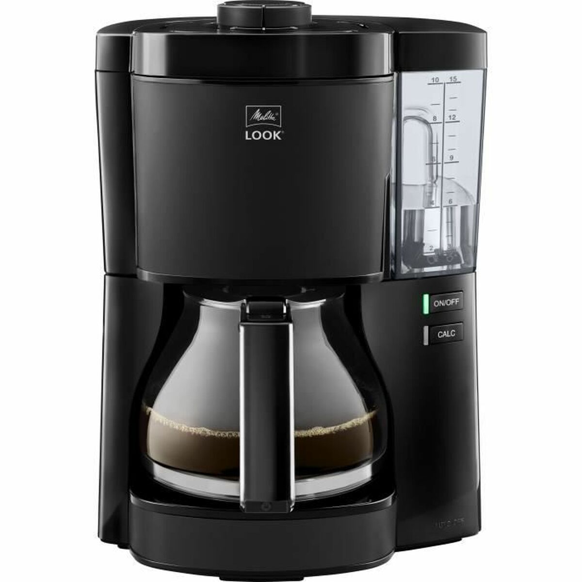 Machine de café de filtro melitta look v basic 1025-02 noir 1,25 l