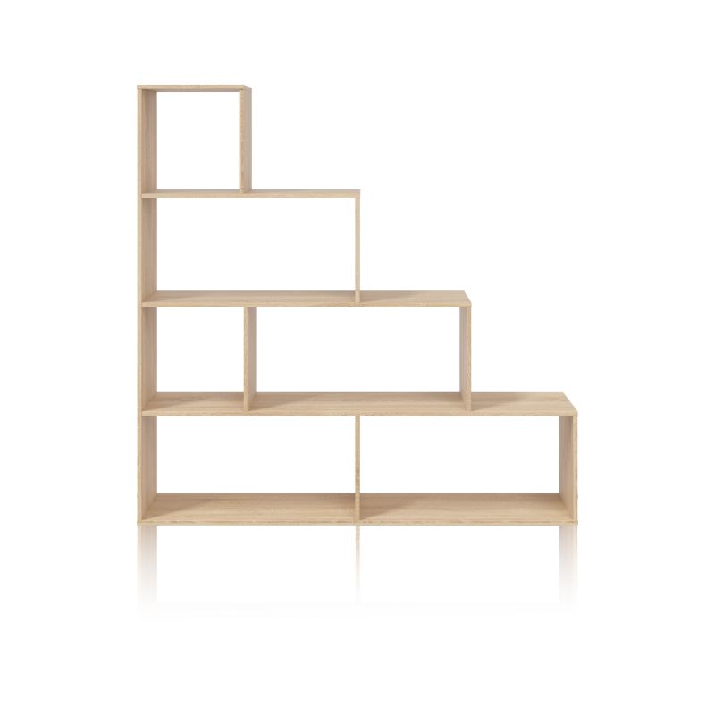 Duehome Estante Alice Carvalho Canadiano 145 X 145 X 29 Cm Madeira