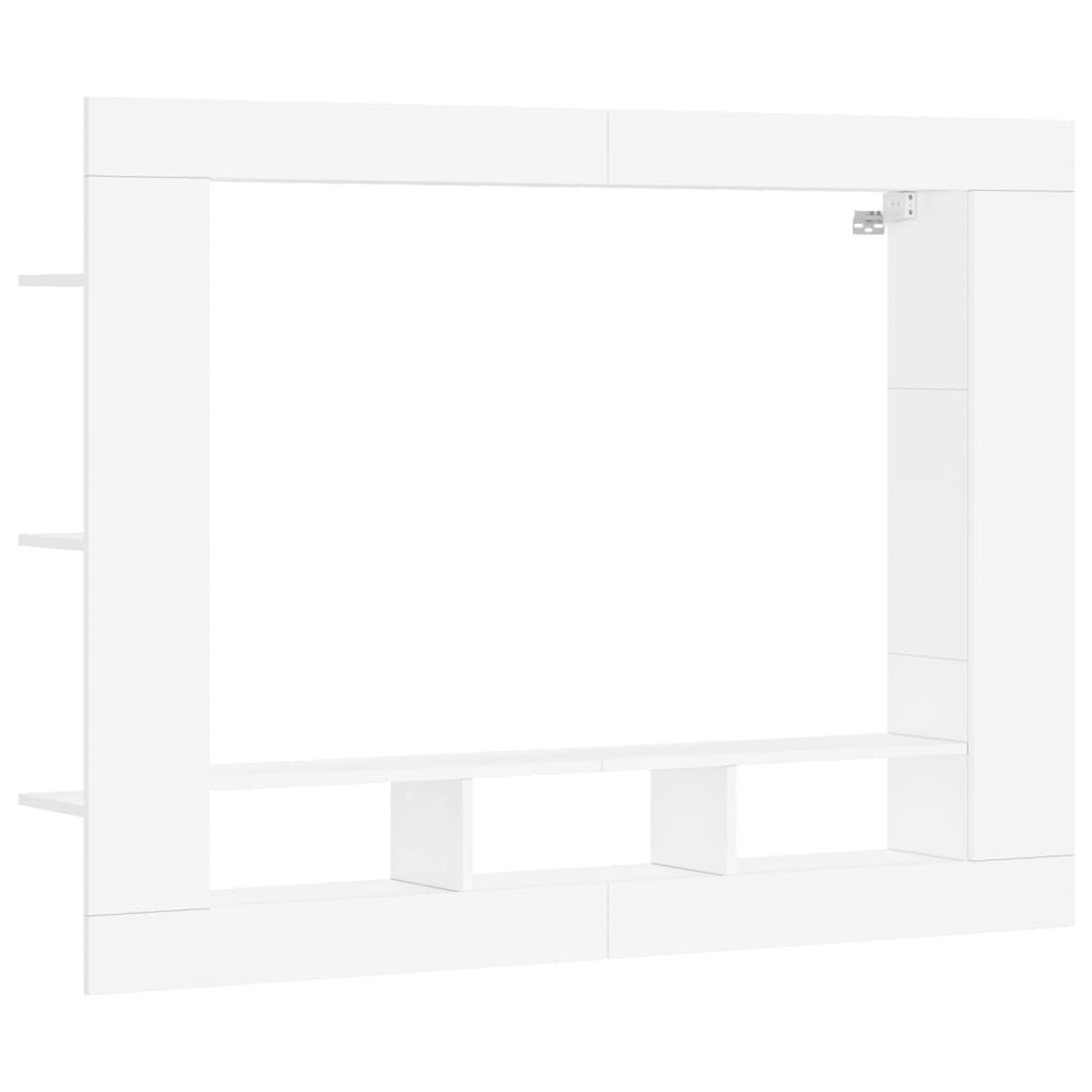 Móvel de tv - modulo de tv - armário de tv 152x22x113 cm derivados de madeira branco
