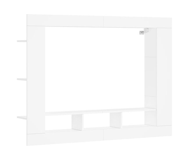 Móvel de tv - modulo de tv - armário de tv 152x22x113 cm derivados de madeira branco