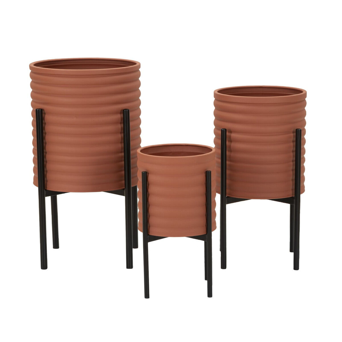 Conjunto de 3 Vasos para Plantas MF425
