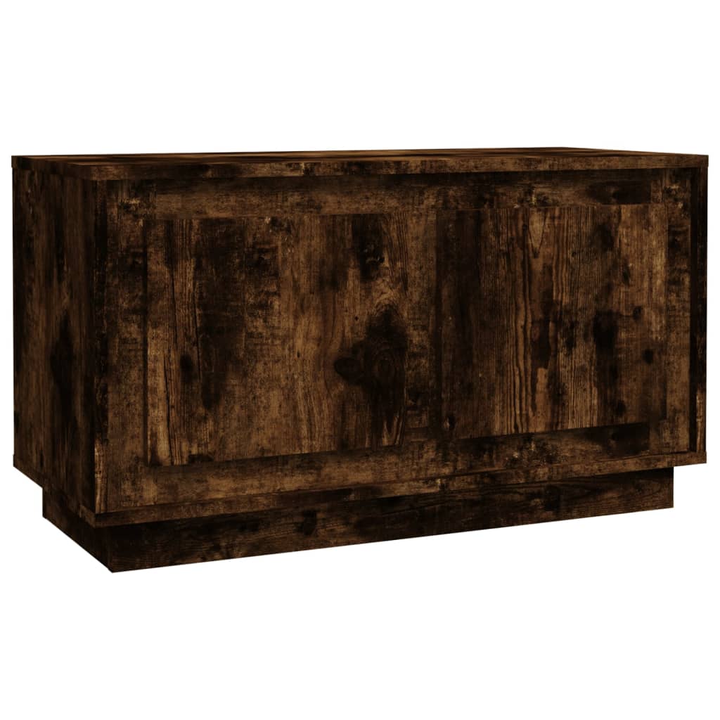 Móvel de tv - modulo de tv - armário de tv 80x35x45 cm derivados de madeira carvalho fumado