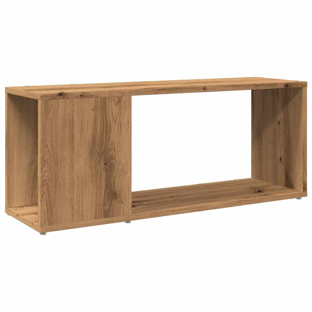 Móvel de tv - modulo de tv - armário de tv 80x24x32cm derivados de madeira carvalho artisiano