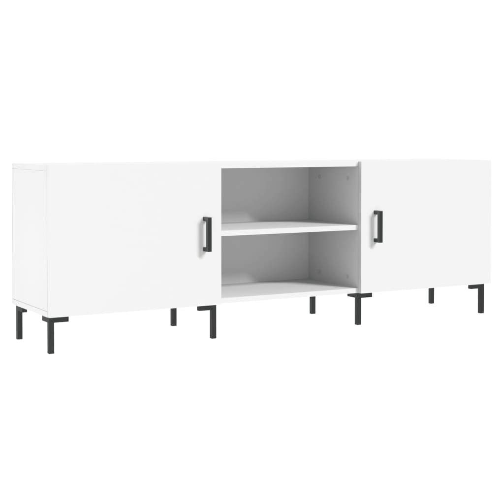 Móvel para tv - móvel de tv - armário de tv 150x30x50 cm derivados de madeira branco