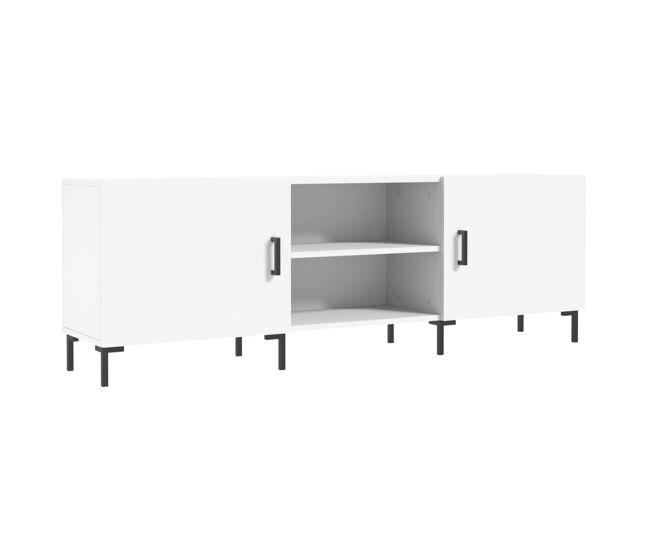 Móvel para tv - móvel de tv - armário de tv 150x30x50 cm derivados de madeira branco