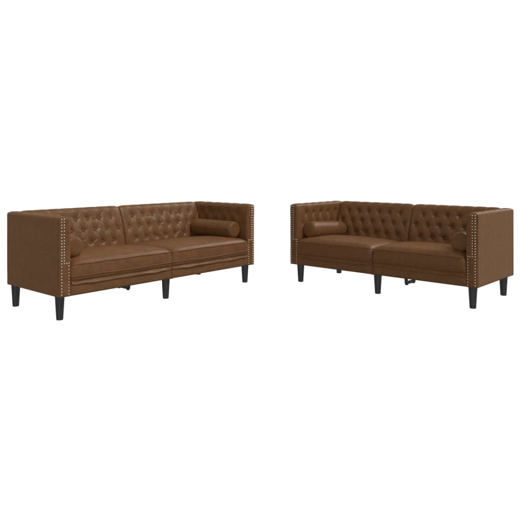 conjunto de sofás chesterfield