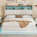 Cama com arrumação 200x160 Cama com arrumação 200x160 Branco