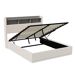 Cama com arrumação 200x160 Cama com arrumação 200x160 Branco