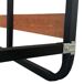 Pacote de 6 pés de metal com grampos para bases de cama 30 Pacote de 6 pés de metal com grampos para bases de cama 30 Preto
