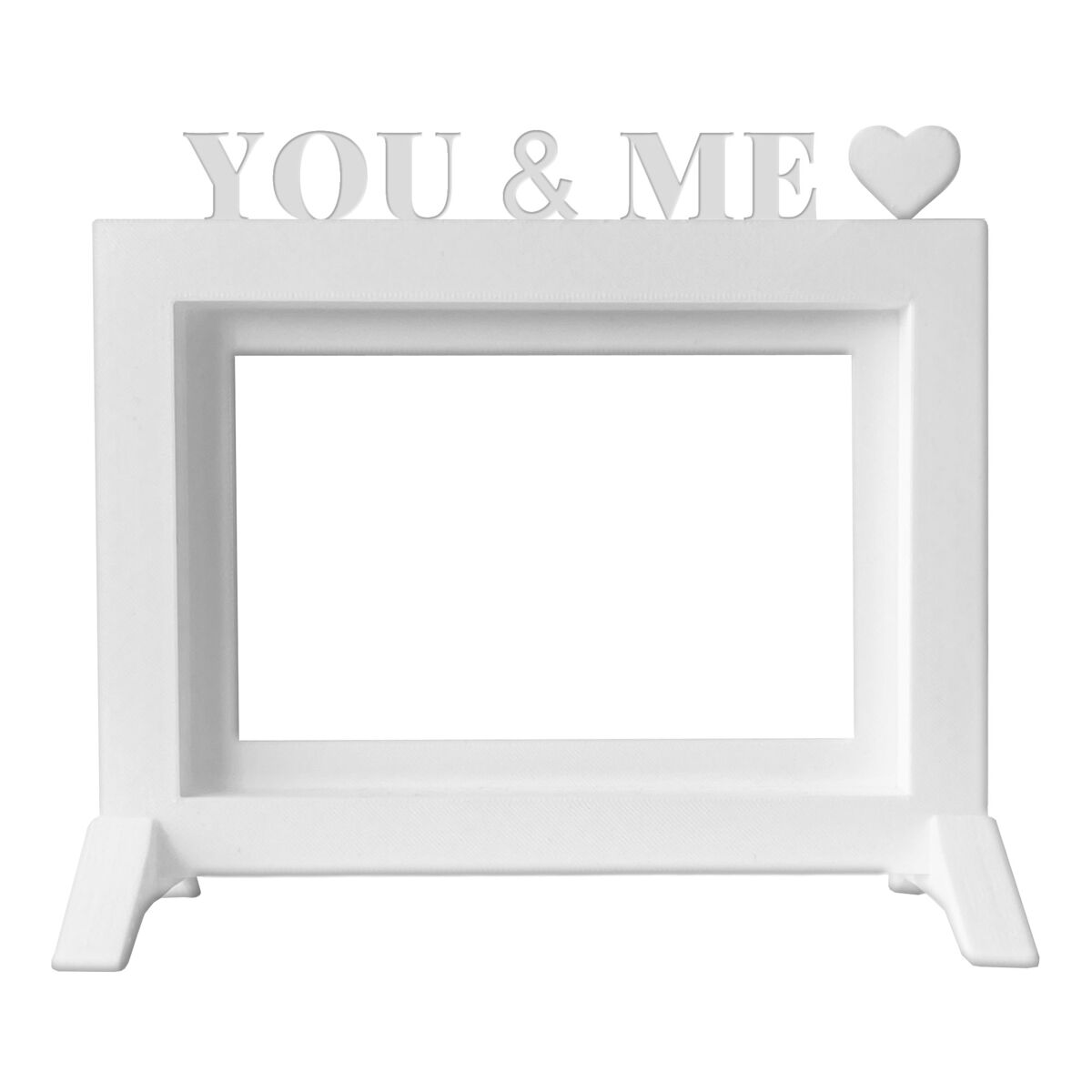 Well home - moldura de mesa ou parede / modelo 'you & me'