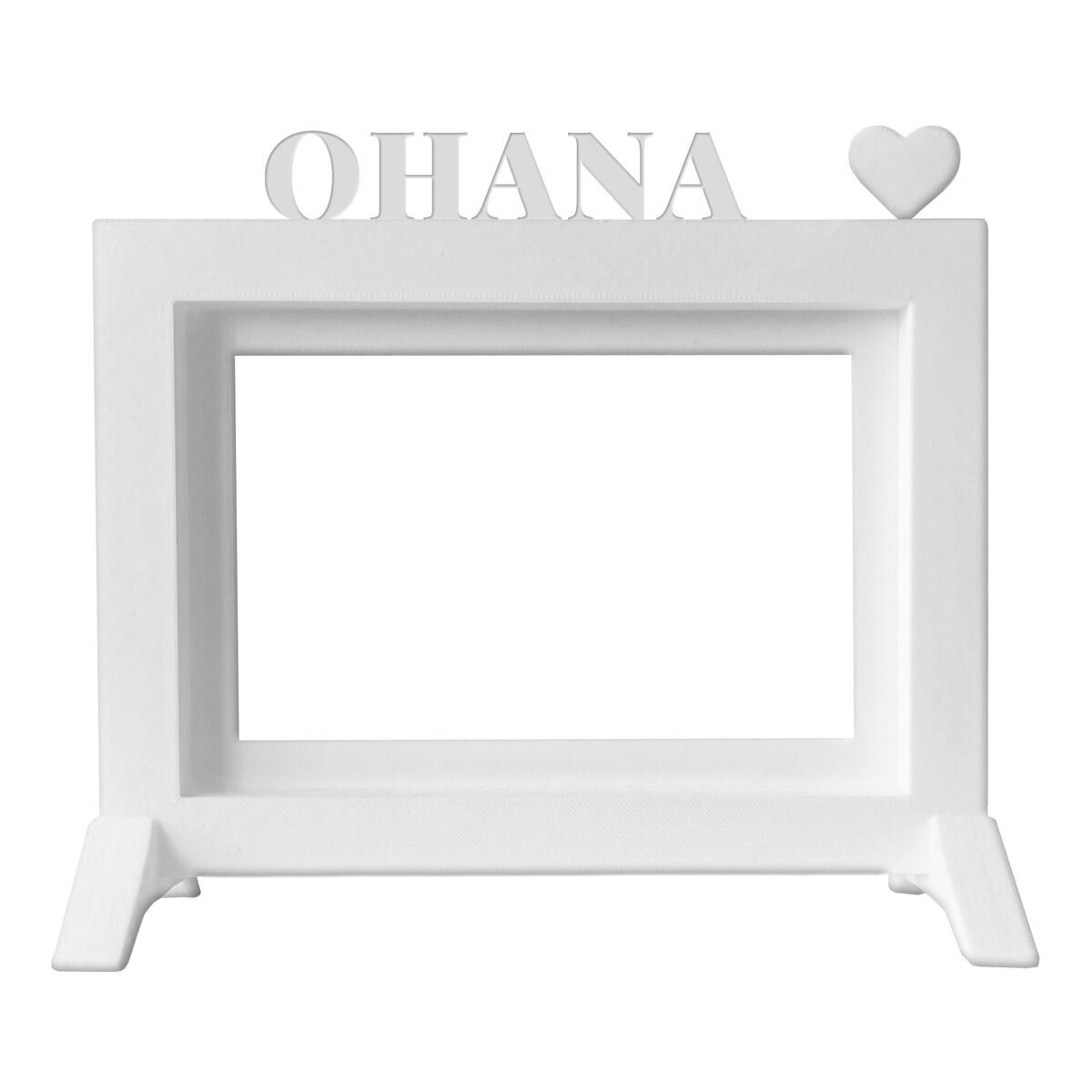 Well home - moldura de mesa ou parede / modelo ''ohana''