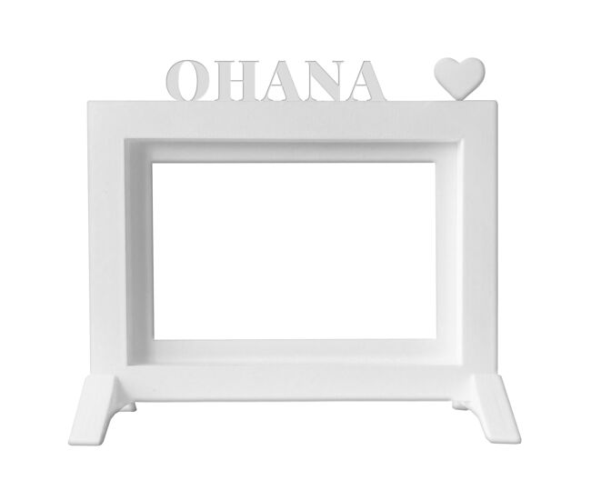 Well home - moldura de mesa ou parede / modelo ''ohana''