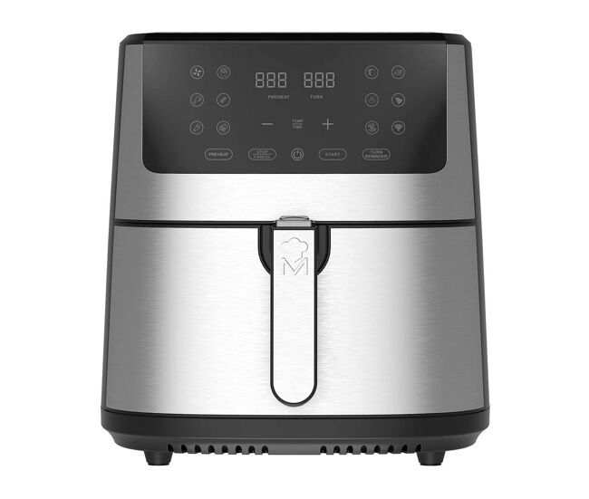 Fritadeira de ar 1800w com tela de toque led e controle de temperatura