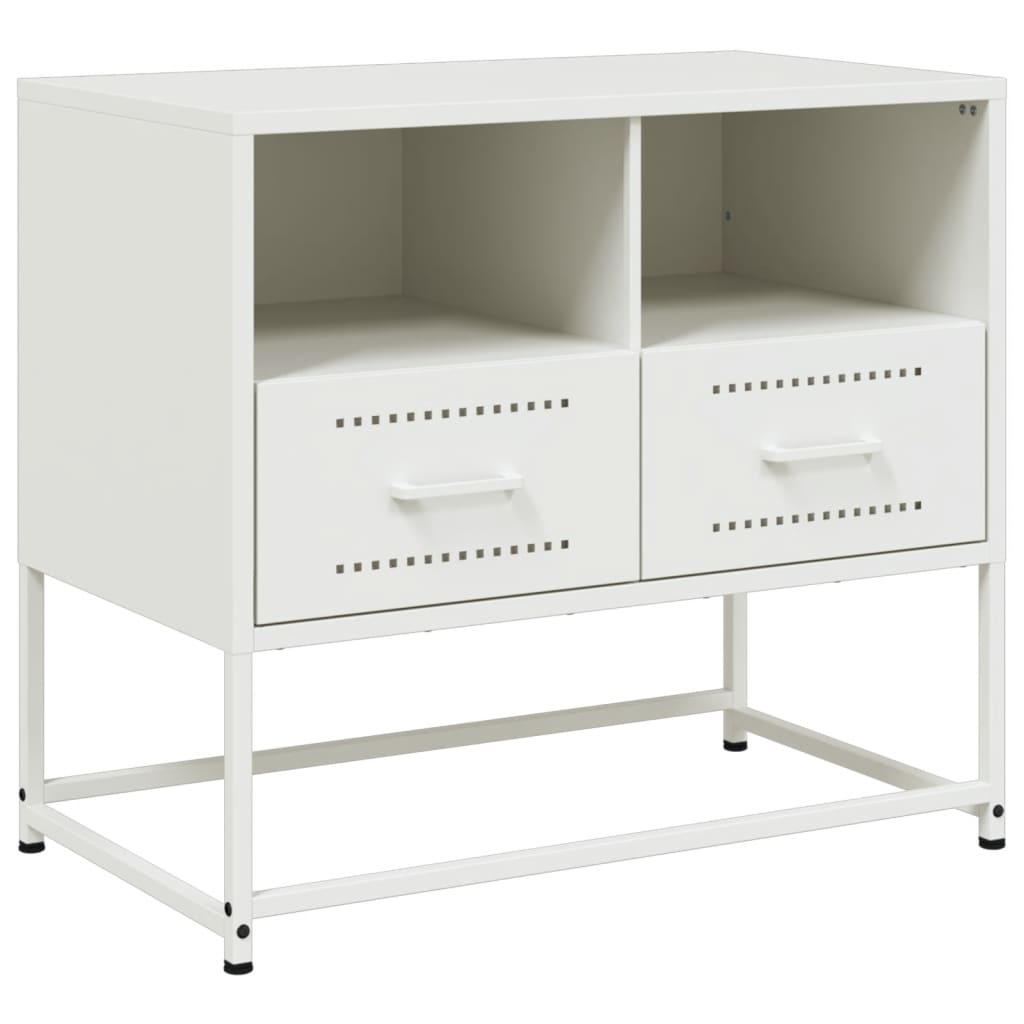Móvel de tv - modulo de tv - armário de tv 68x39x60,5 cm aço branco