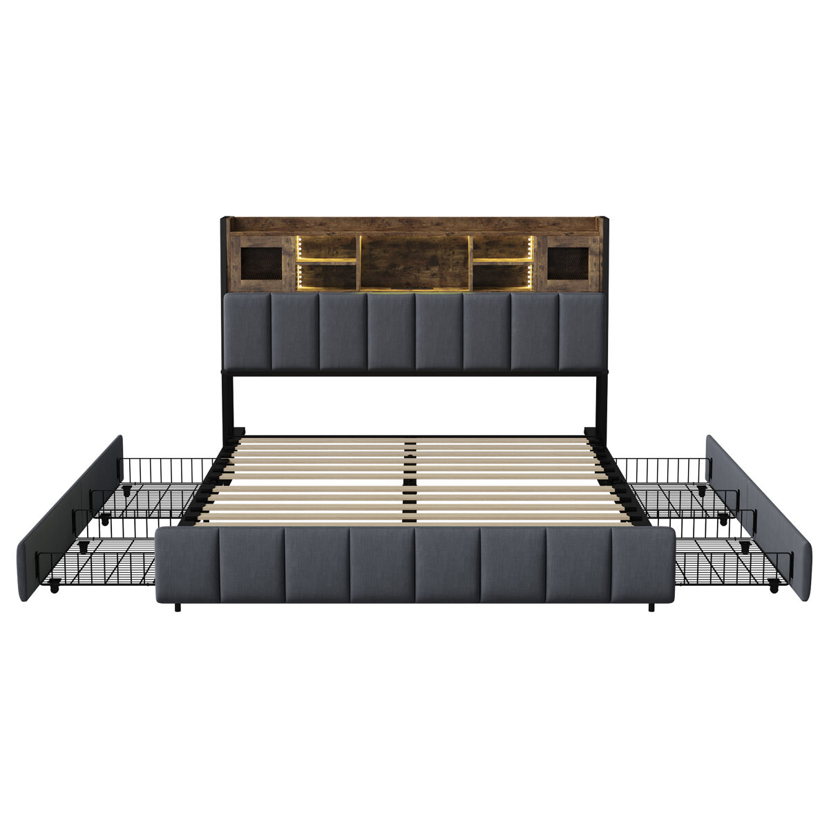 Cama com gavetas 200x140